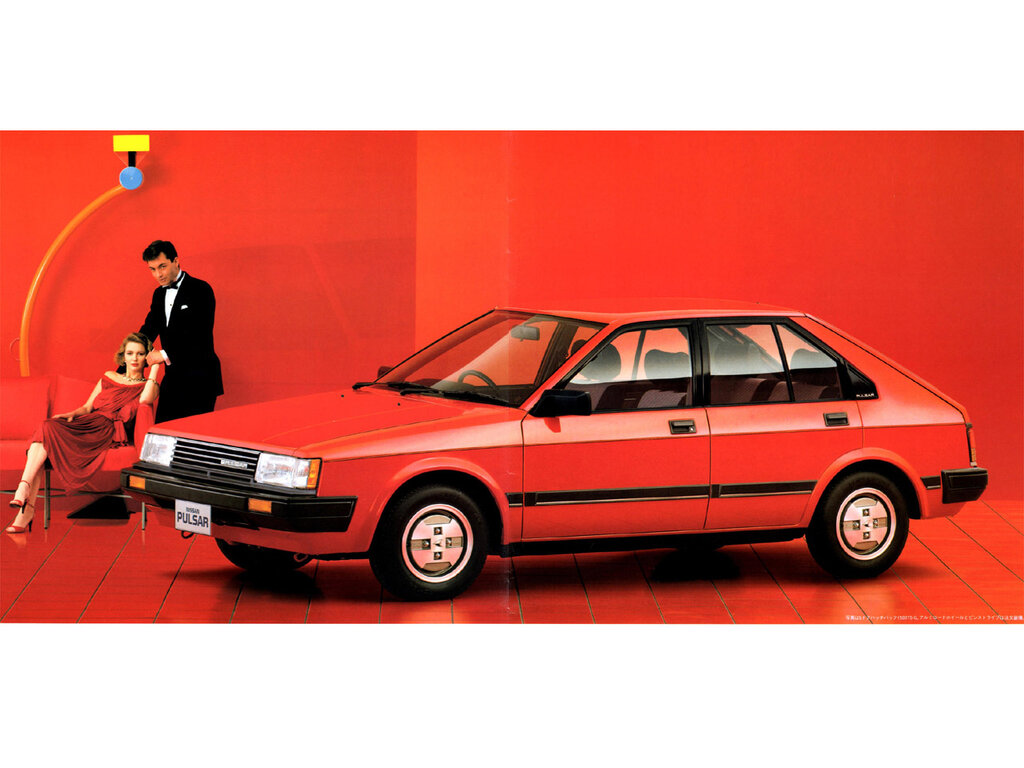 Nissan Pulsar (HN12, PN12, SN12) 2 поколение, рестайлинг, хэтчбек 5 дв. (03.1984 - 04.1986)